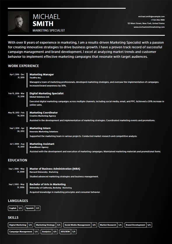 Specjalista ds. marketingu